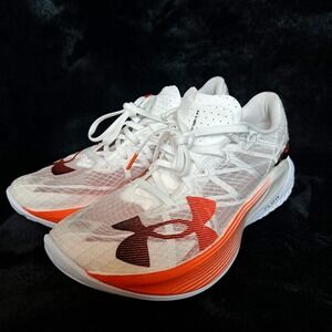🔥 Under Armour Velociti Elite 2  Women 8.5 White Orange Race Running